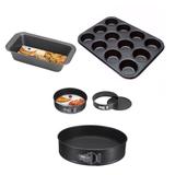 Conjunto formas Pao, Cupcake e Forma fundo removivel antiaderente - Art house