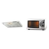 Conjunto Forno Elétrico 44L e Depurador 60cm 220V Fischer Branco