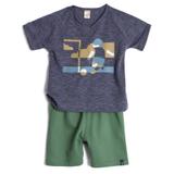Conjunto Infantil Green Mundial