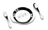 Conjunto Infantil para alimentação 3 peças inox 5710 - Zanella