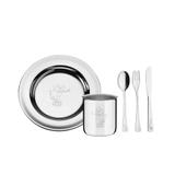 Conjunto Infantil Tramontina Baby Inox 5 Peças