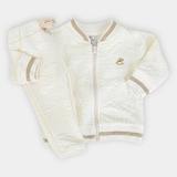 Conjunto Infantil Up Baby Malha Matelassê Feminino