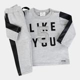 Conjunto Infantil Up Baby Moletom Like You Feminino