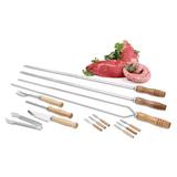 Conjunto Inox Churrasco 13cpçs - Big Inox