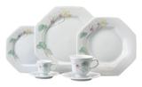 Conjunto Jantar Chá 42 Peças Encanto Porcelana Schmidt - Porcelanas schmidt