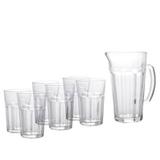 Conjunto jarra allure 1,2 litros e 06 copos 310 ml - Goldenhome