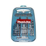 Conjunto Makita de brocas/pontas com estojo 22 peças - P44002