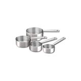 Conjunto Medidor Inox Tipo Xícara Top Pratic Brinox