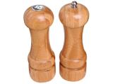 Conjunto Moedor Pimenta e Saleiro Bamboo - Mor
