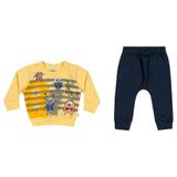 Conjunto Moletom Infantil Elian Monstros