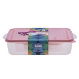 Conjunto Multiuso Potes com Tampa com 3 Unidades Rosa - Paramount