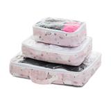 Conjunto organizador de malas Momis Petit Ovelha Rosa