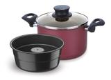 Conjunto p/ Pudim Vermelho 2 peças 20539/720 Tramontina