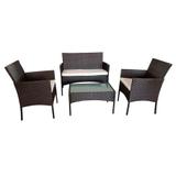 Conjunto para Área Externa Bart Marrom - Mobly
