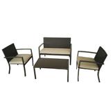Conjunto para Área Externa Nimes Preto - Mobly