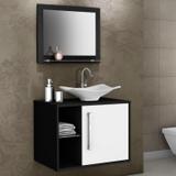Conjunto Para Banheiro Baden - Fresno Branco - Aladdin - Rpm móveis