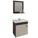 Conjunto para Banheiro com 1 Porta e Cuba Iris-MGM