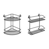 Conjunto para Banheiro MadeiraMadeira com 2 Suportes de Parede 424585 - Domo house
