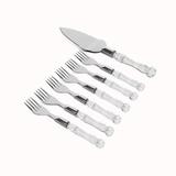 Conjunto para Bolo 7 Peças Haus Concept Tasty Cristal - Brinox
