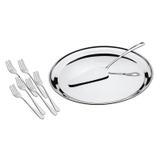 Conjunto para Bolo em Inox 8 Peças Euro