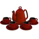 Conjunto Para Café Tropeiro 9 Pcs - Pomodoro - Ceraflame