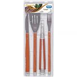 Conjunto Para Churrasco 4 Peças - 3311 - Mor