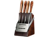 Conjunto para Churrasco com Cepo com Suporte - 5 Peças Tramontina Polywood 21198/468