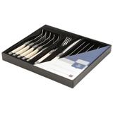 Conjunto Para Churrasco Wolff Madras 12 Peças Branco