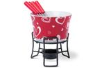 Conjunto para Fondue 6 peças - Vermelho Brinox