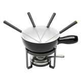 Conjunto para Fondue 8 Peças Preto 6874 Lyor