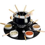 Conjunto para Fondue Base giratória 23 peças Euro - Euro home