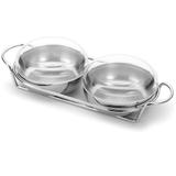 Conjunto para Patê de Inox e Acrílico Vision Forma 3 Peças - Forma inox