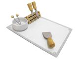 Conjunto para Queijo 7 Peças - Bon Gourmet Faqueiros Lyon 7849