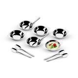 Conjunto para servir sobremesa 12 peças aço inox 5122 - Zanella