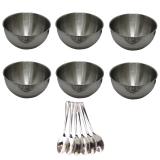 Conjunto para Sobremesa Inox 12 Pecas - Gedex