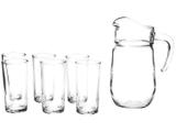 Conjunto para Suco em Vidro 7 Peças Ruvolo - Glass Company Dubai