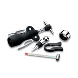 Conjunto para Vinho 5 Peças Preto - Brinox