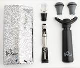 Conjunto Para Vinho The Wine Show 6 Peças Preto - Vacu vin