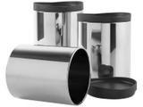 Conjunto Pote 3 Peças com Tampa - Brinox Suprema 2117/110