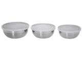 Conjunto Pote Redondo 3 Peças com Tampa - Tramontina 64220/210
