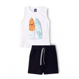 Conjunto Pranchas-Branco/Marinho - Tmx