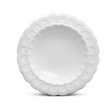 Conjunto prato fundos 6pcs peniche branco porto brasil