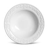 Conjunto pratos fundos 6pcs acanthus branco porto brasil