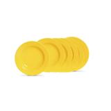 Conjunto Pratos Fundos Amarelo Lima 6 peças - Scalla