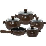 Conjunto Premiere 5 Pcs - Chocolate - Ceraflame