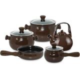 Conjunto Premiere (Colonial) 5 Pcs - Chocolate - Ceraflame