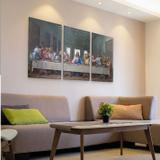 Conjunto Quadro Santa Ceia em MDF - Rcs decorações
