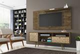 Conjunto Rack Com Painel Para TV Sala Esmeralda II - Moveis bechara