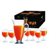 Conjunto Refresco 7 Peças Dalia Ruvolo Taças Jarra