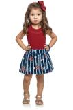 Conjunto Regata e Saia Infantil - Elian